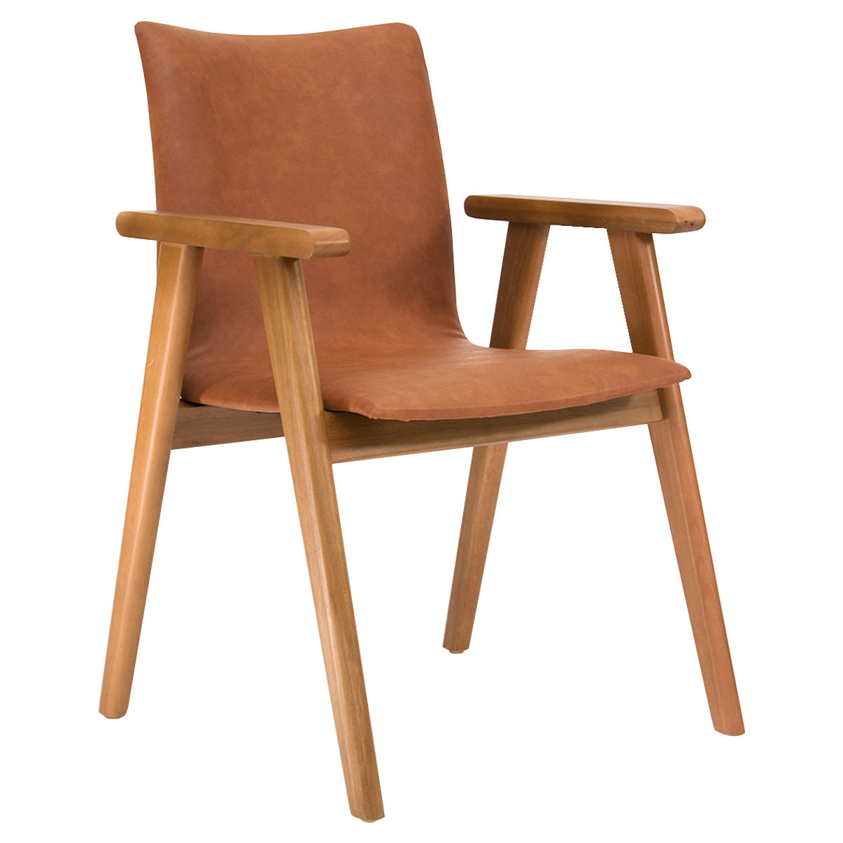 Kit 2 Cadeiras Escandinava Ergonomicas Lisboa em Courino