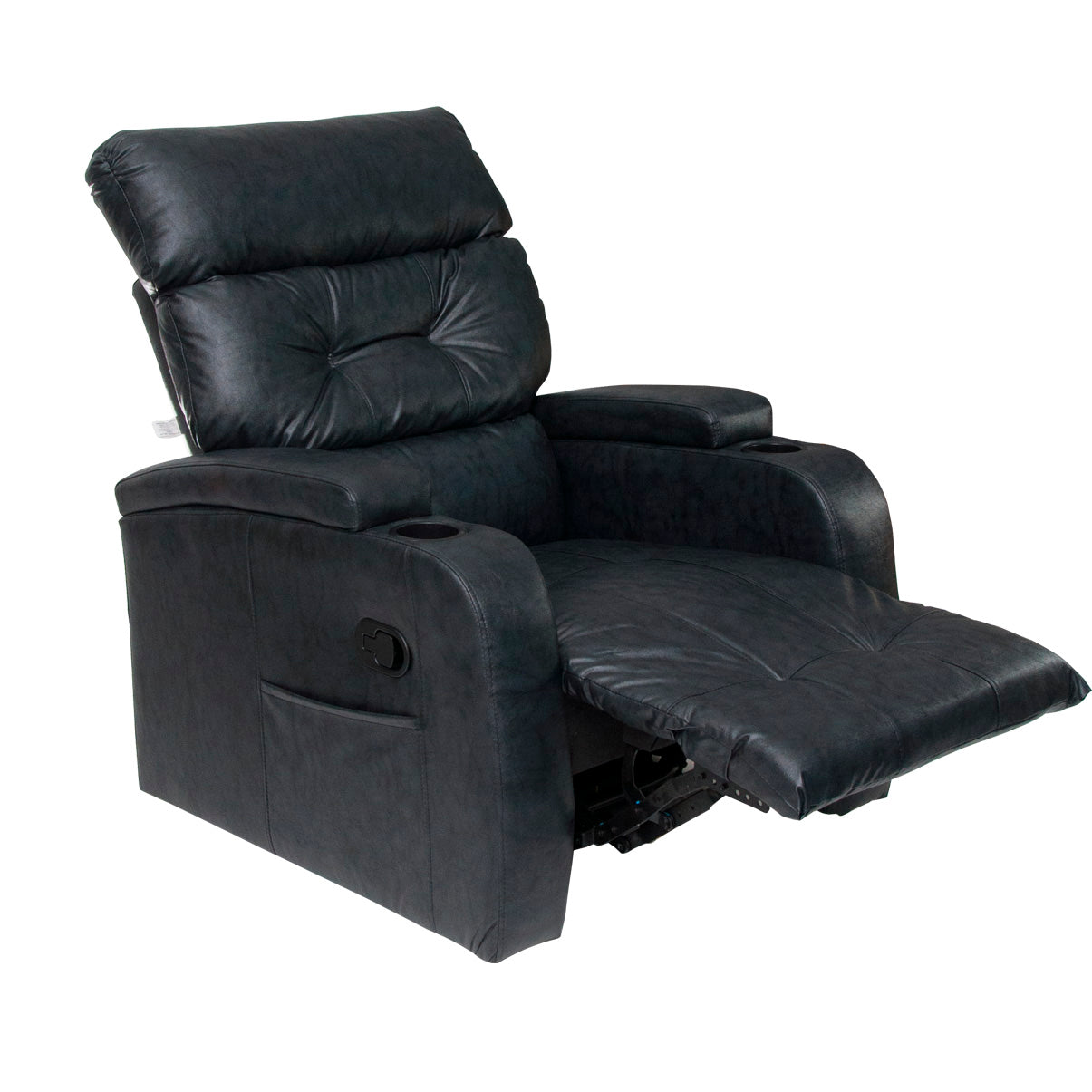 Poltrona Reclinável com Estrutura Ergonômica, Assento Estofado e Design para Relaxar ou Assistir TV