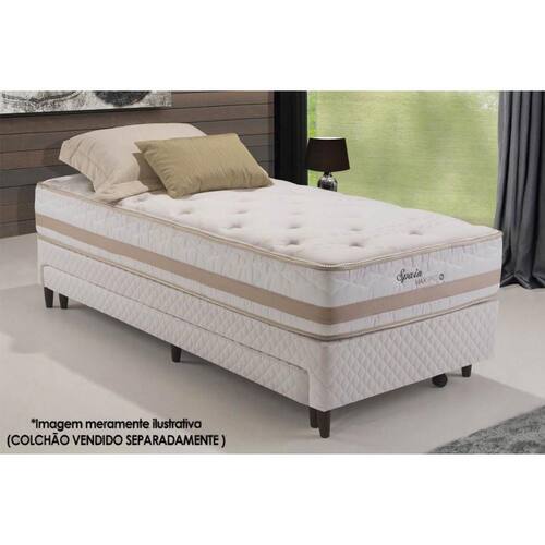 Cama Box Solteiro 88x188 com Cama Auxiliar – Estrutura em Madeira
