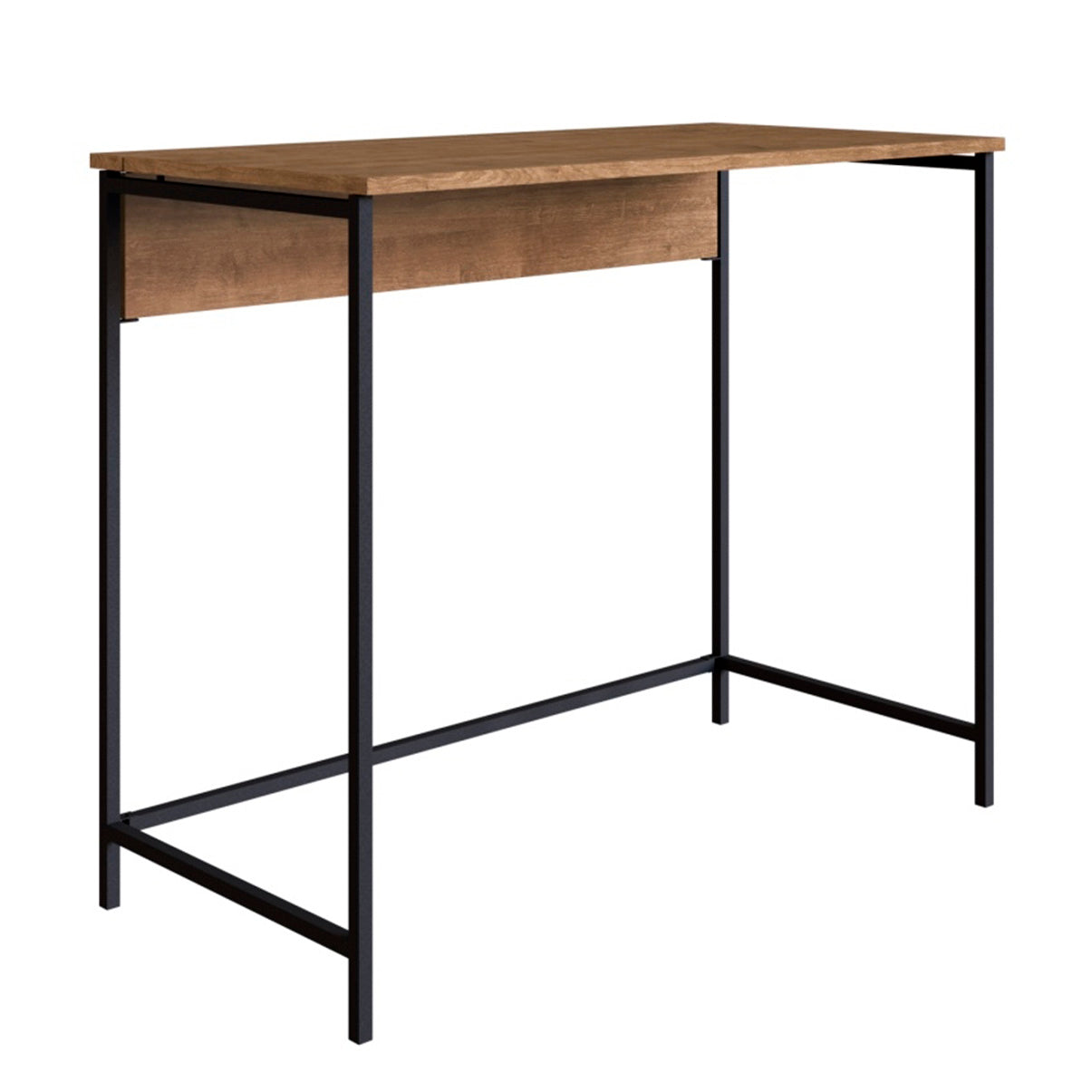 Escrivaninha Dobrável Compacta Steel Quadra em MDP 86,6cm