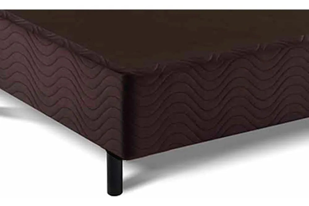 Cama Box Queen 158x198 Suede – Base Antiderrapante