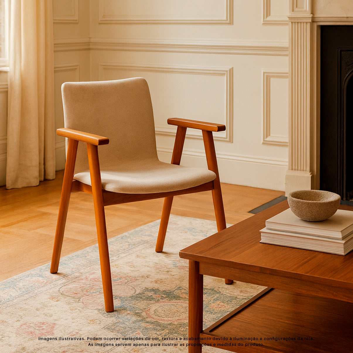 Kit 2 Cadeiras Escandinava Ergonomicas Lisboa