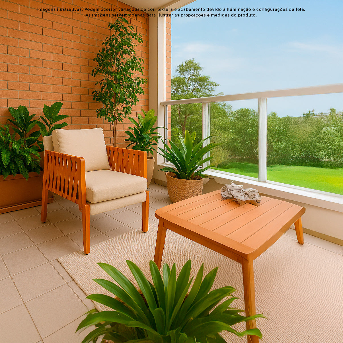 Kit 2 Poltronas Cordova em Madeira Maciça Eucalipto Estofada com Fibra de Silicone – Design Moderno e Conforto para Sala, Escritório ou Recepção