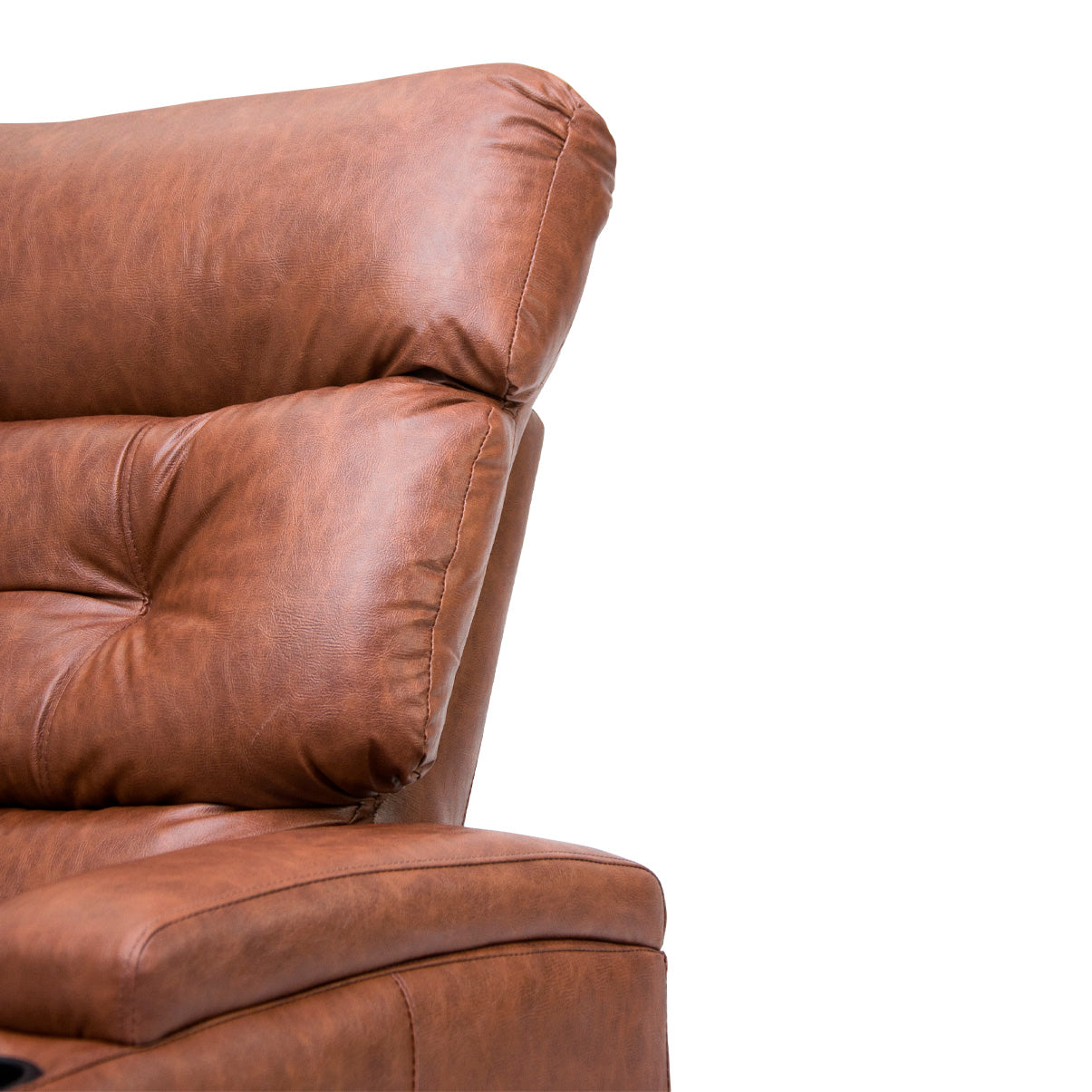 Poltrona Reclinável com Estrutura Ergonômica, Assento Estofado e Design para Relaxar ou Assistir TV