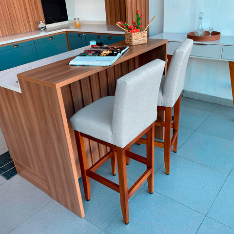 Banquetas que transformam sua cozinha em um espaço aconchegante e funcional