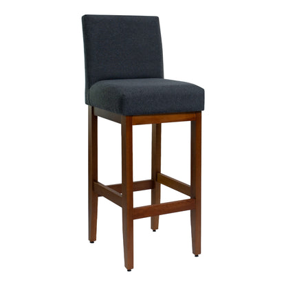 Kit 2 Banquetas Alta Jade Linho – Encosto Estofado