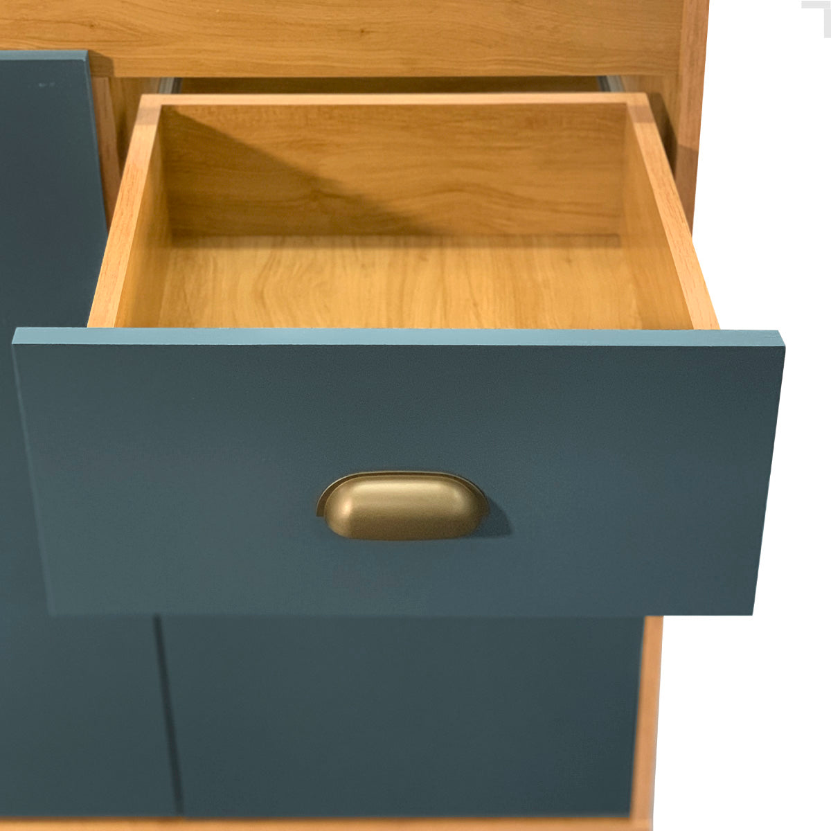 Balcão de Pia para Cozinha MB 1030 120cm armário com 3 portas, 1 gaveta