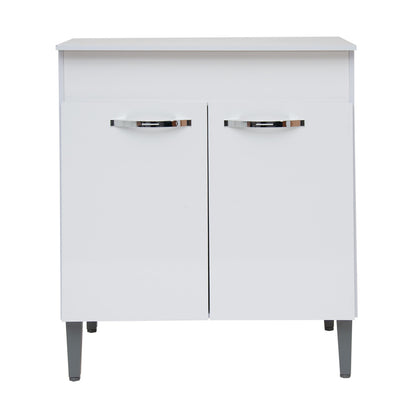 Balcão para Cooktop 70cm IRM com 2 Portas e Nicho Interno com Estrutura em MDP — Base Compacta e Funcional para Cozinhas Modernas