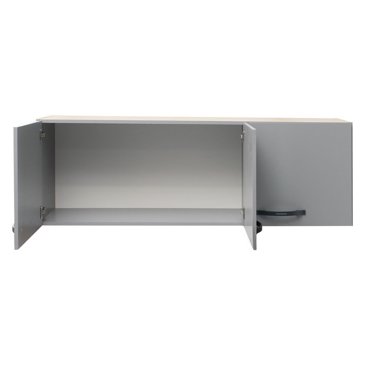 Armário Aéreo de Cozinha Light 1,20m — Estrutura em MDP 12mm com Pintura UV, 3 Portas e Dobradiças Metálicas para Organizar Cozinha Compacta