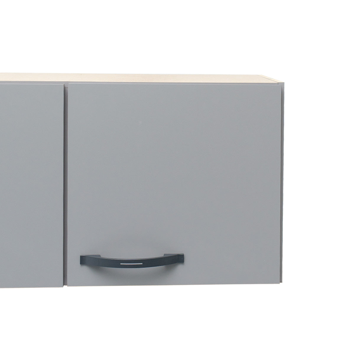 Armário Aéreo de Cozinha Light 1,20m — Estrutura em MDP 12mm com Pintura UV, 3 Portas e Dobradiças Metálicas para Organizar Cozinha Compacta