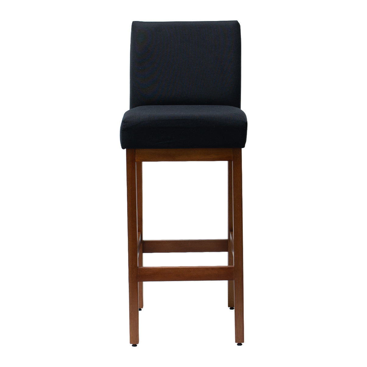 Kit 2 Banquetas Alta Jade Linho – Encosto Estofado