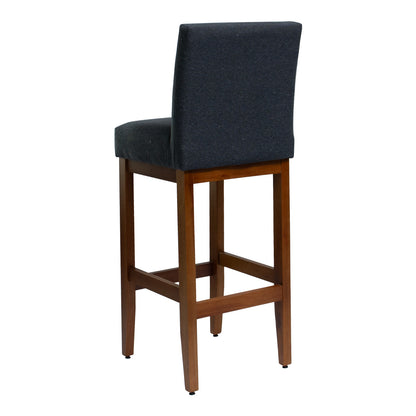 Kit 2 Banquetas Alta Jade Linho – Encosto Estofado