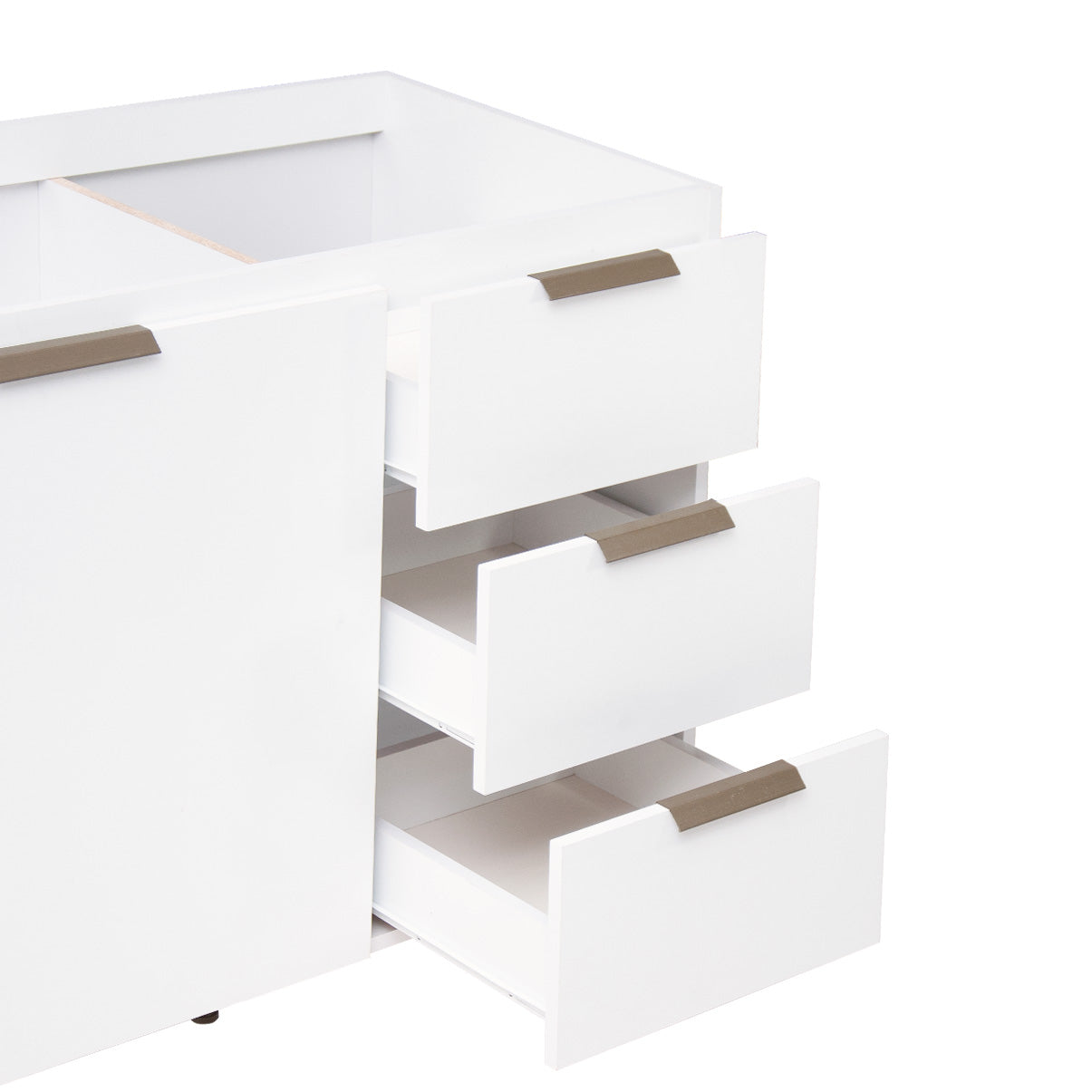 Balcão de Cozinha 160cm com 3 Gavetas e 3 Portas Organização Completa para Cozinha e Área de Serviço