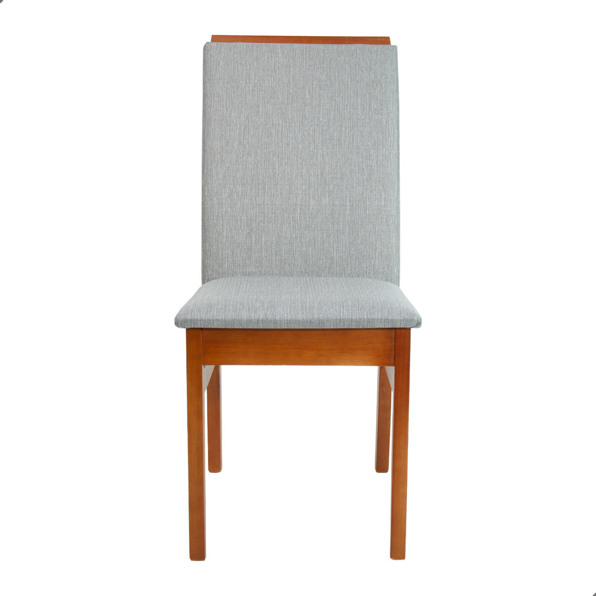 Kit 2 Cadeiras Veneza Linho – Estrutura em Madeira Maciça