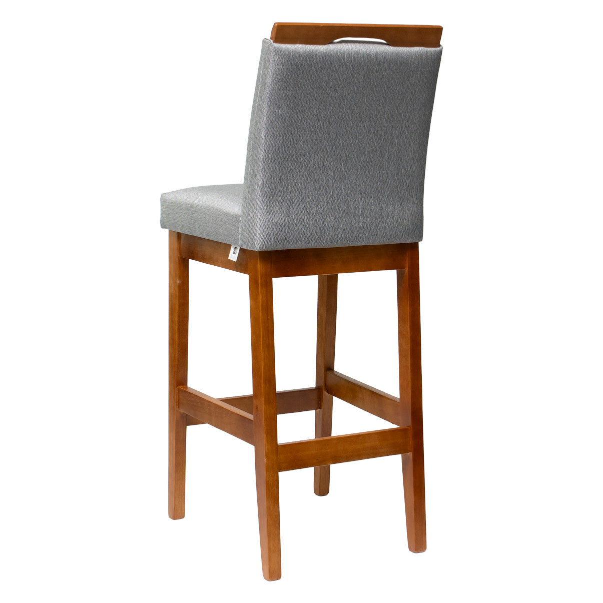 Kit 2 Banquetas Rubi Estofada – Estrutura em Madeira