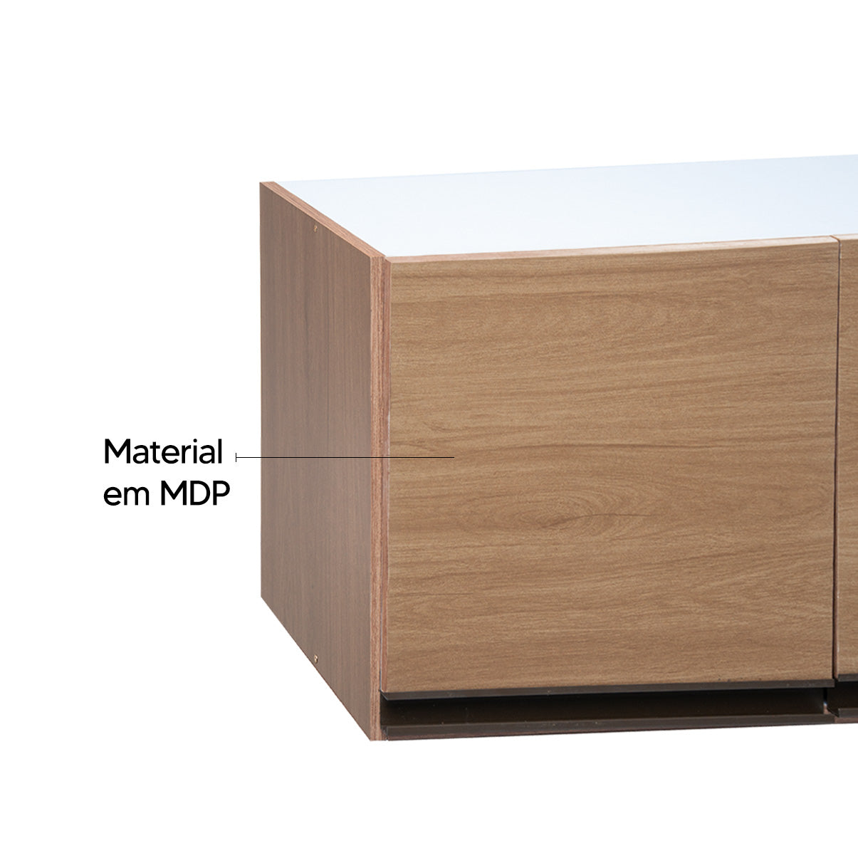 Armário Aéreo de cozinha Splendore 120cm — Estrutura em MDP com Pintura UV, Puxadores ABS e Dobradiças Metálicas para Organizar Cozinha, Sala ou Lavanderia