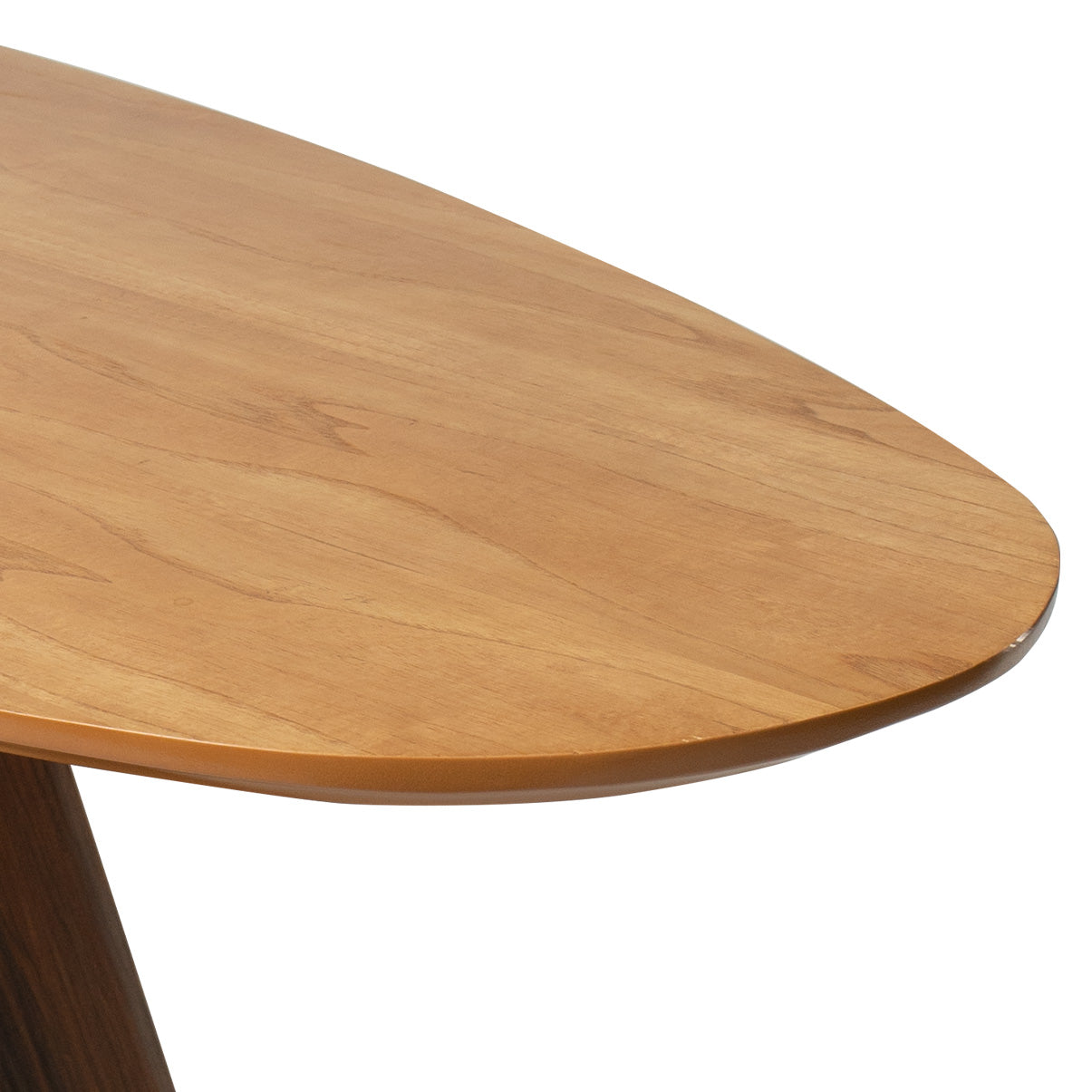 Mesa Central Organica de Madeira Para Sala de Estar