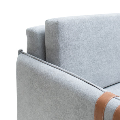 Poltrona Bogotá Estofada com Estrutura de Madeira de Eucalipto