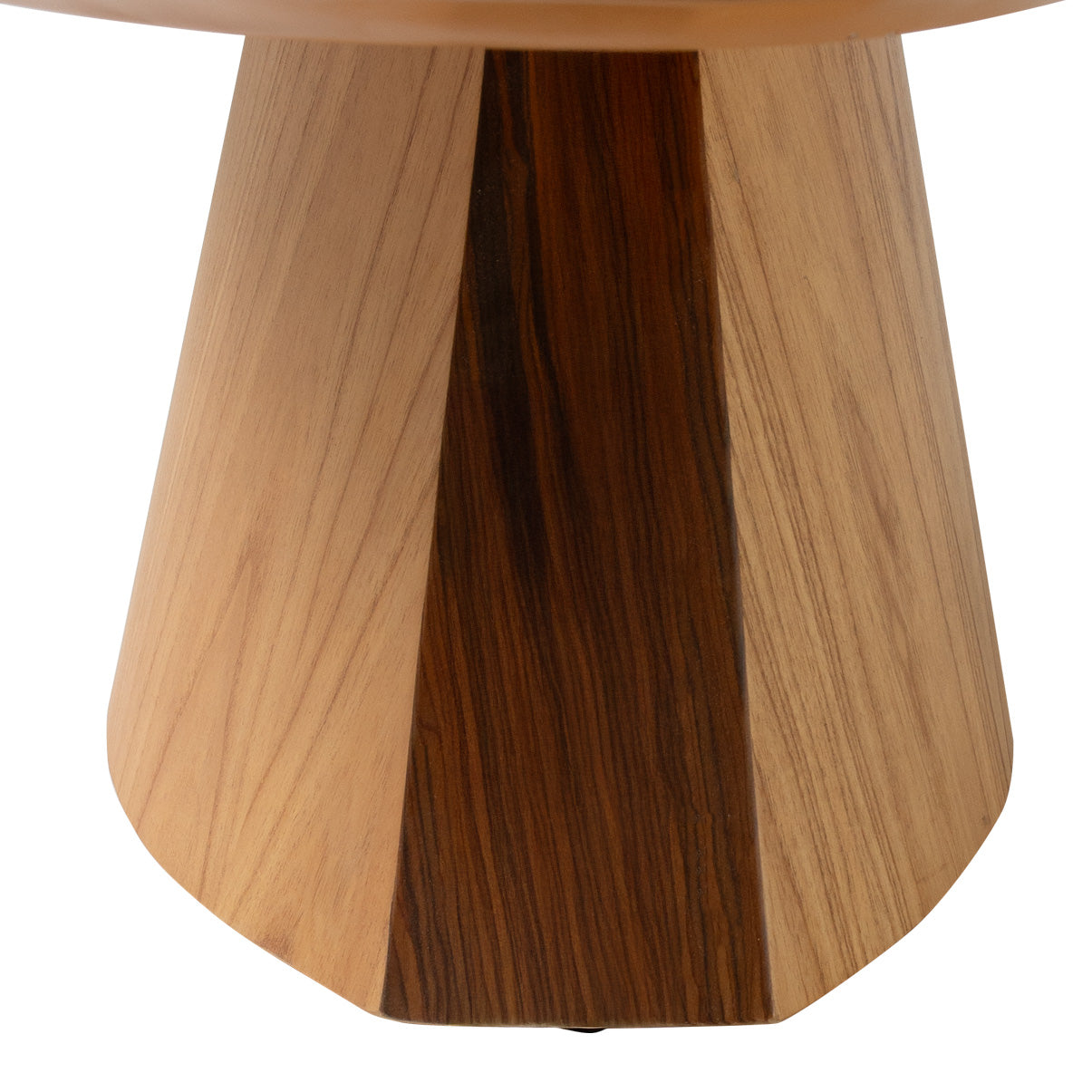 Mesa Central Organica de Madeira Para Sala de Estar