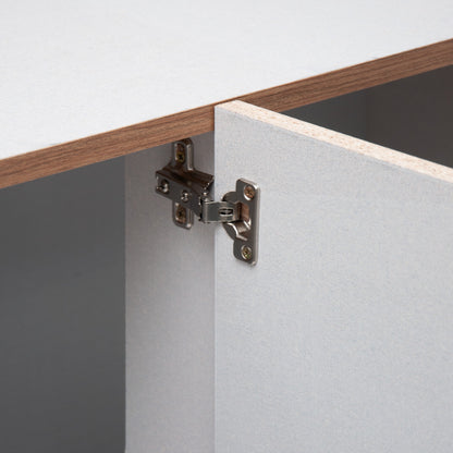 Armário Aéreo de cozinha Splendore 120cm — Estrutura em MDP com Pintura UV, Puxadores ABS e Dobradiças Metálicas para Organizar Cozinha, Sala ou Lavanderia