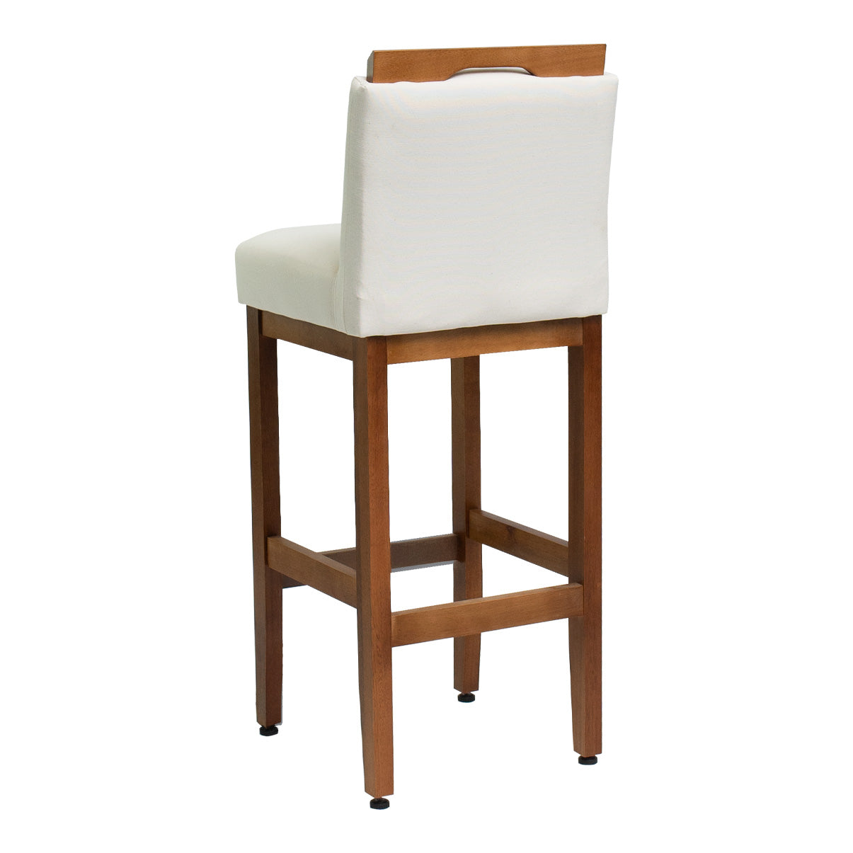 Kit 2 Banquetas Alta Safira Linho 104cm – Apoio para Pés