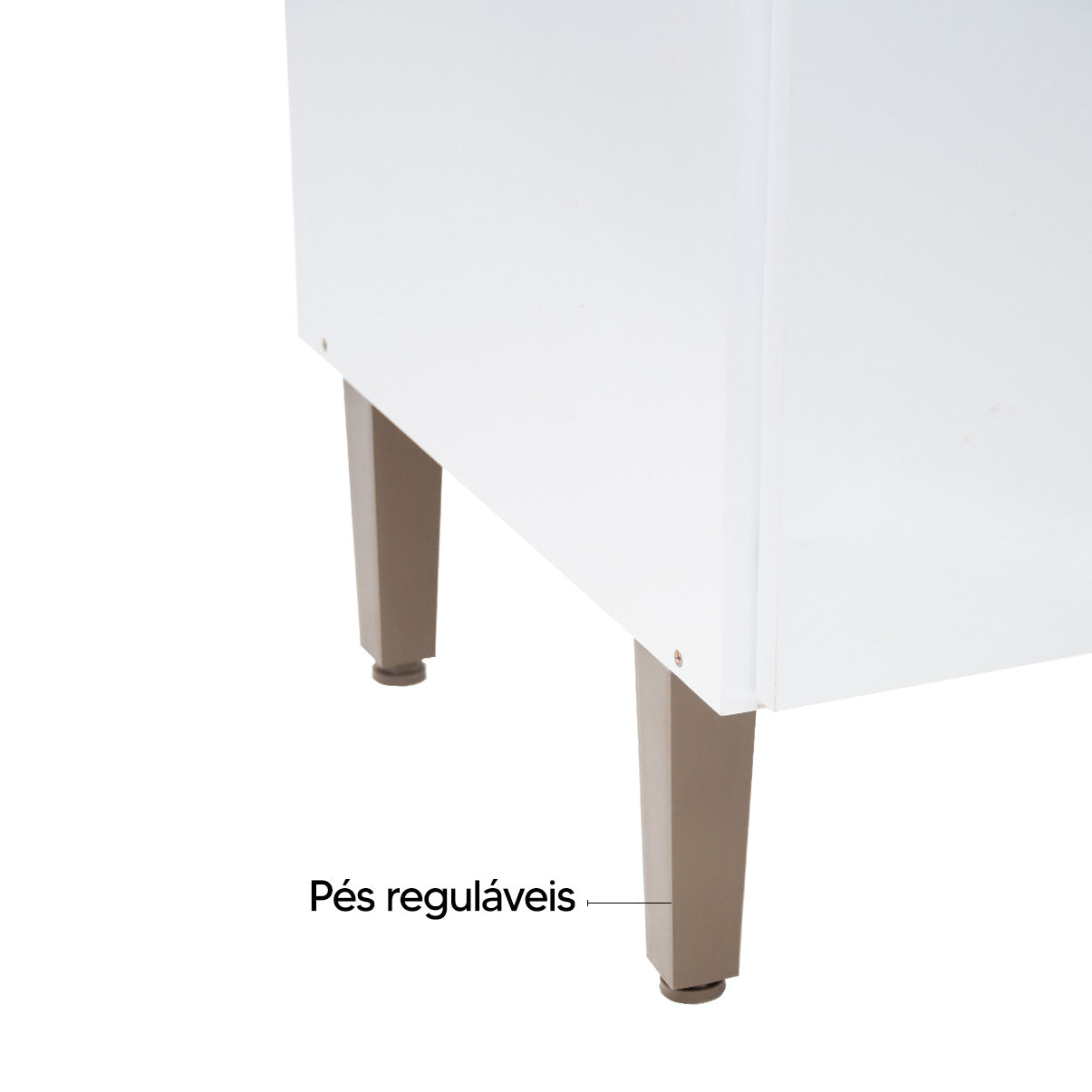 Balcão de Cozinha 160cm com 3 Gavetas e 3 Portas Organização Completa para Cozinha e Área de Serviço