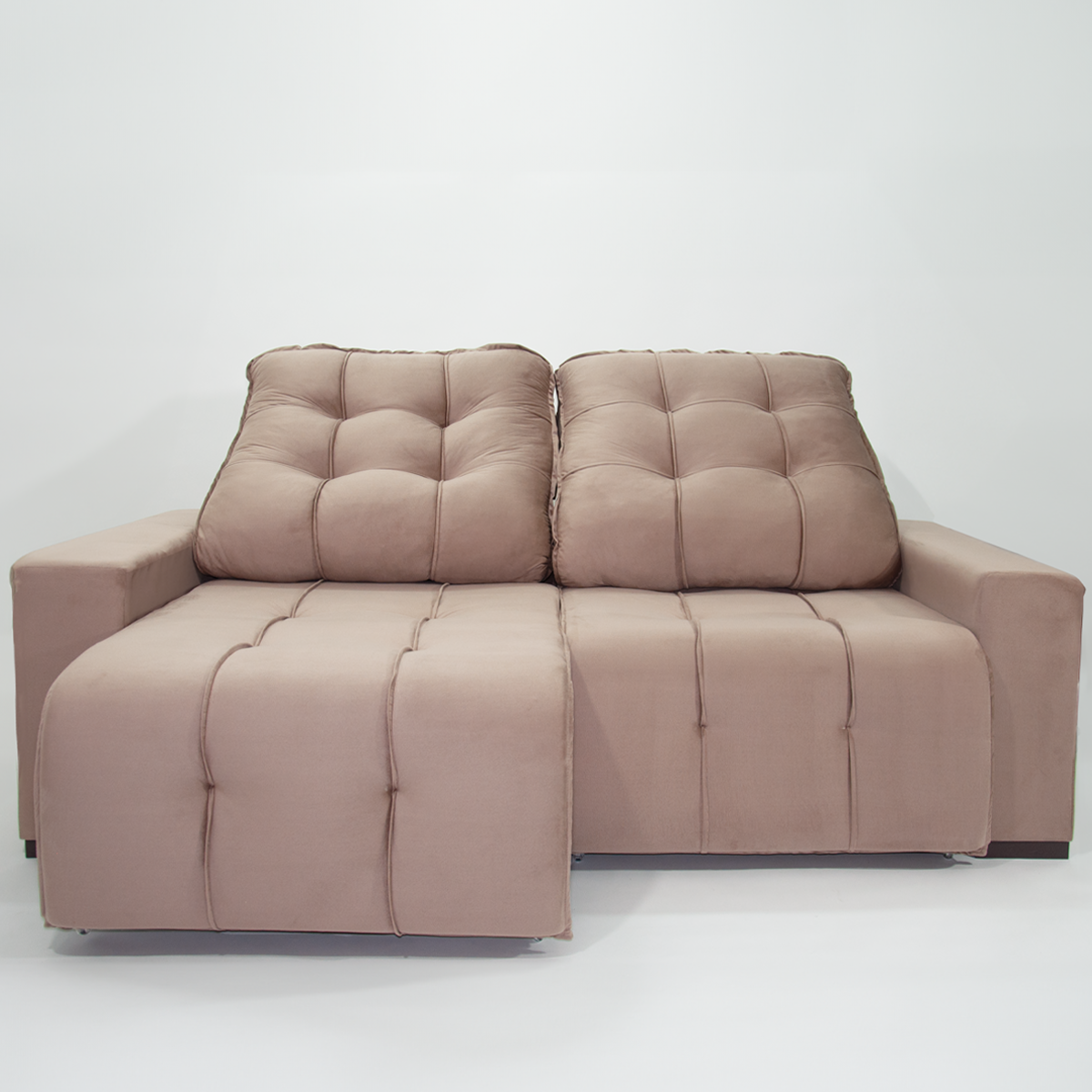 Sofá Liverpool 3 Lugares Retrátil e Reclinável com Molas Ensacadas e Pillow 2m