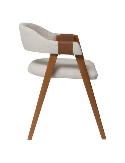 Kit 2 Poltronas Escandinava Decorativas Malaga Estofada