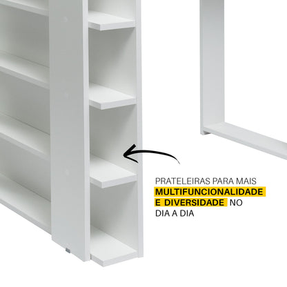 Bancada Smart 4 Prateleiras – Estrutura em MDP