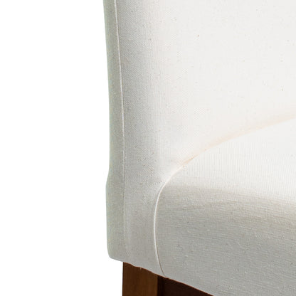 Kit 2 Banquetas Alta Jade Linho – Encosto Estofado