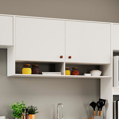 Armário Aéreo de Cozinha Torino 120cm 2 Portas MB 1027 Movelbento
