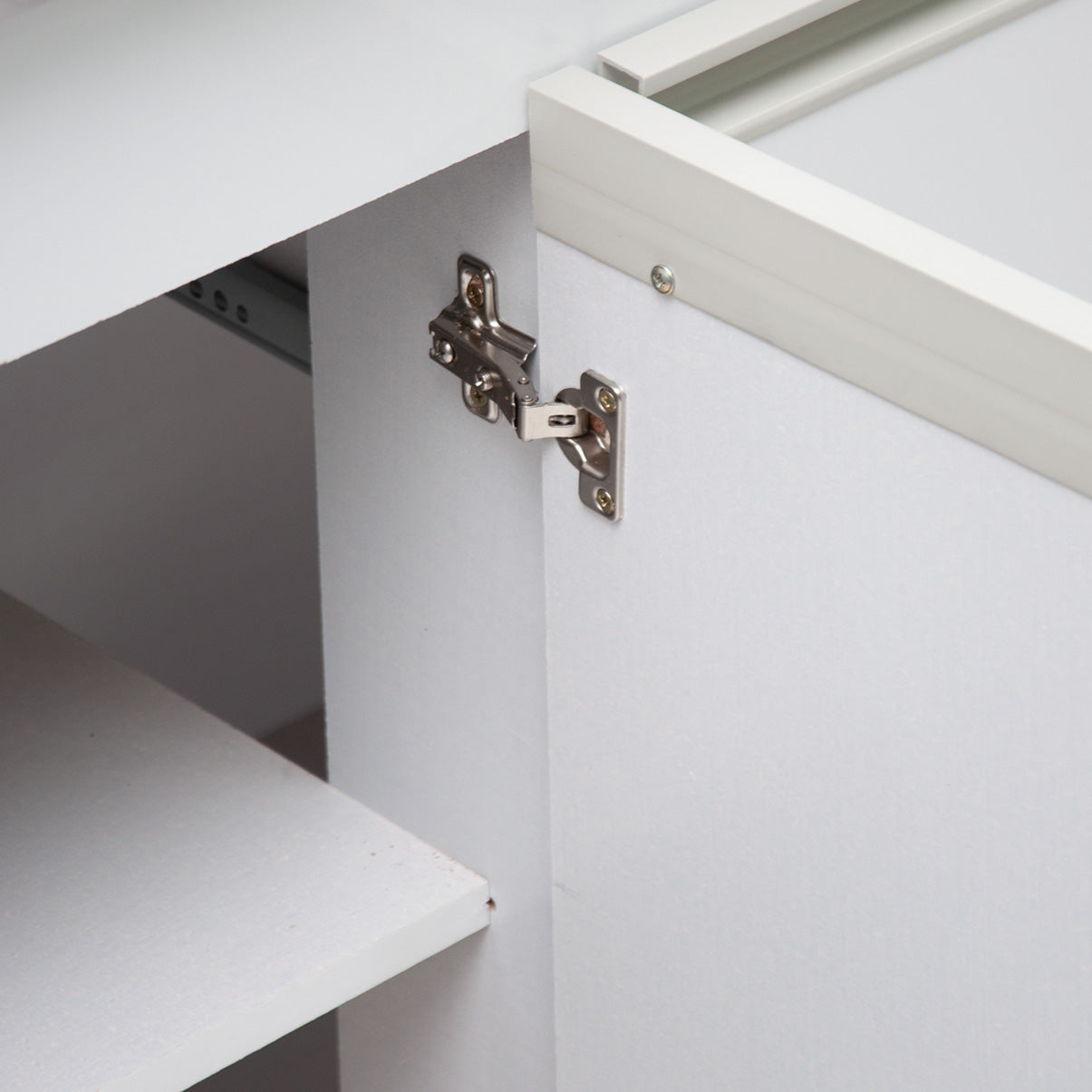 Balcão de Pia Sara Splendore 120cm com 3 Portas e 2 Gavetas em MDP — Ideal para Cozinha Organizada (Sem Tampo)