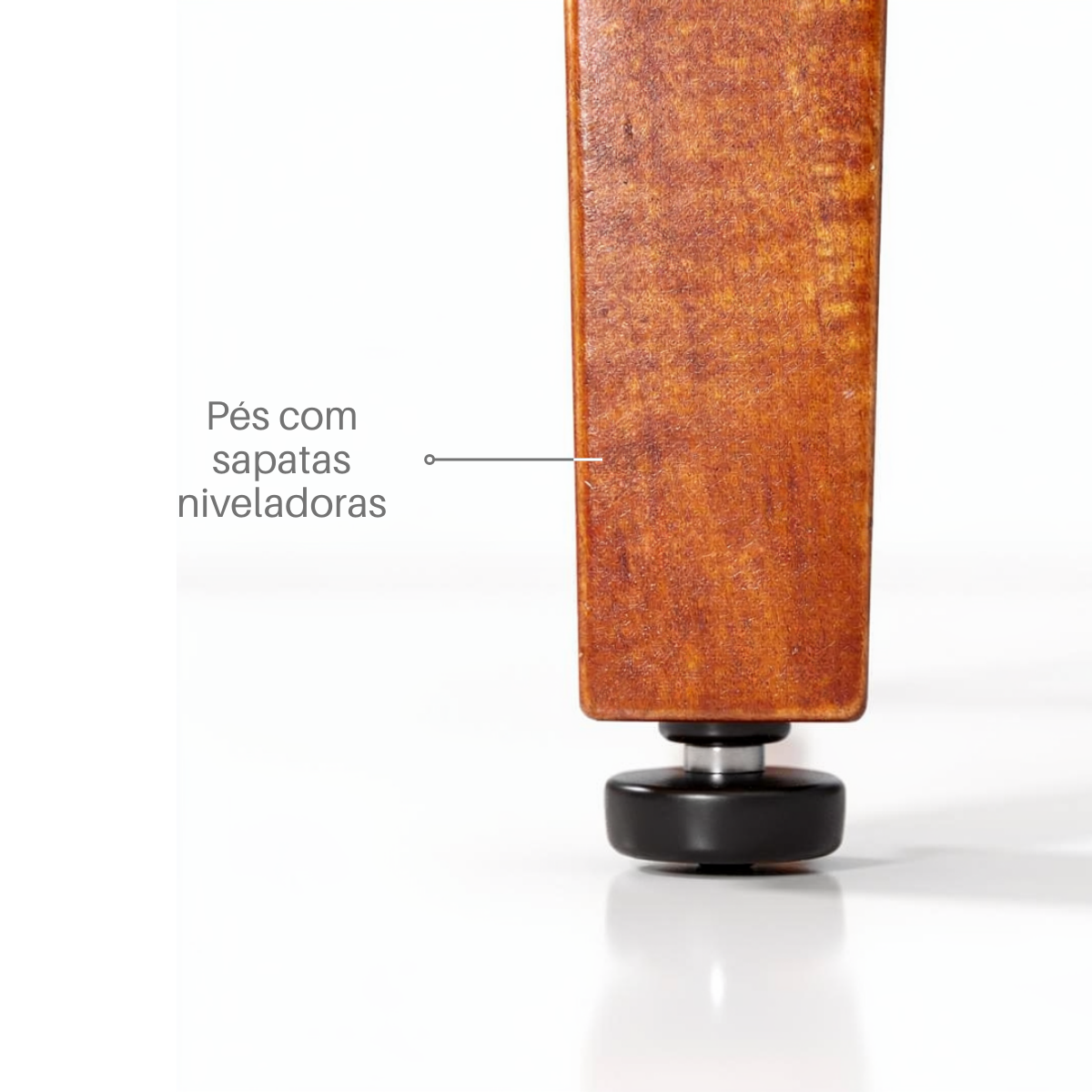 Kit 2 Banquetas Alta Dallas Corino – Apoio para Pés