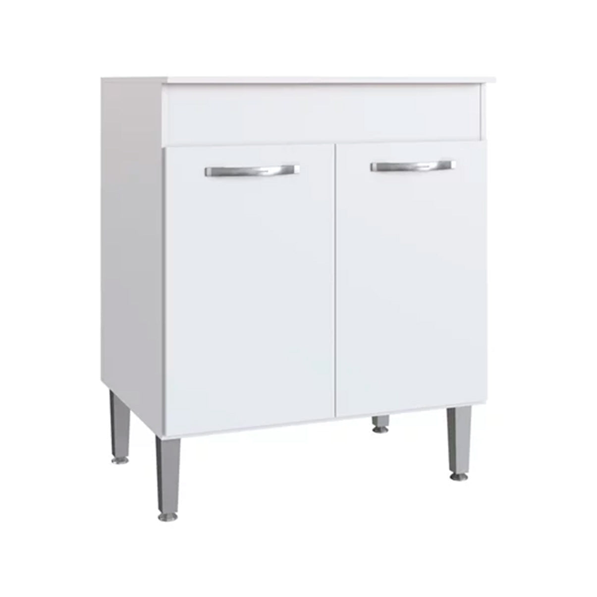 Balcão para Cooktop 70cm IRM com 2 Portas e Nicho Interno com Estrutura em MDP — Base Compacta e Funcional para Cozinhas Modernas