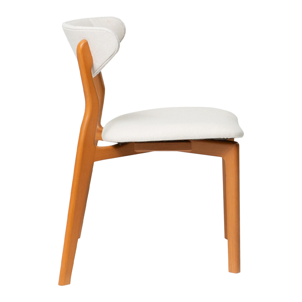 Kit Conjunto Cadeira Vênus em Madeira Maciça de Eucalipto com Assento e Encosto Estofados — Conforto e Design Elegante para Sala de Jantar