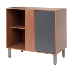 Armário Balcão de Canto Divina Cozinha 92cm MDF com porta única, para organização em canto de cozinha