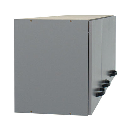 Armário Aéreo de Cozinha Light 1,20m — Estrutura em MDP 12mm com Pintura UV, 3 Portas e Dobradiças Metálicas para Organizar Cozinha Compacta