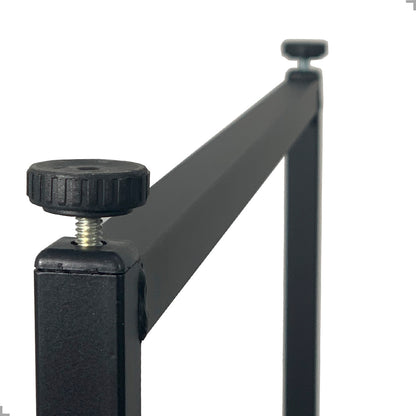 Mesa Escrivaninha Industrial 136cm Canela e Preto Fosco