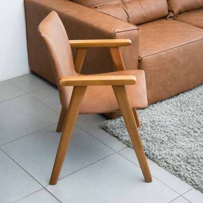 Kit 2 Cadeiras Escandinava Ergonomicas Lisboa em Courino