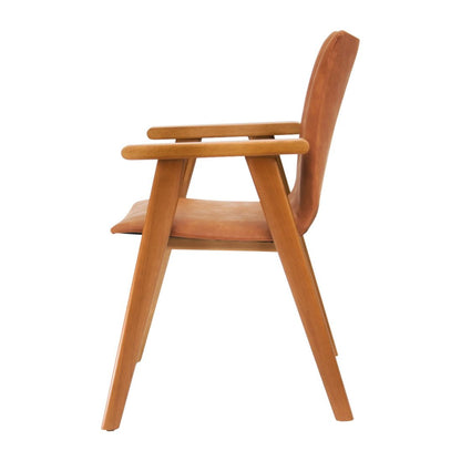 Kit 2 Cadeiras Escandinava Ergonomicas Lisboa em Courino