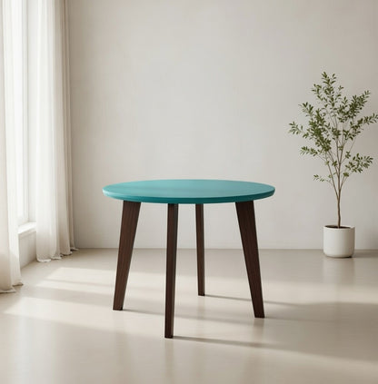 Mesa de Centro RT 3082 Redonda 58cm Branco – Pés Palito