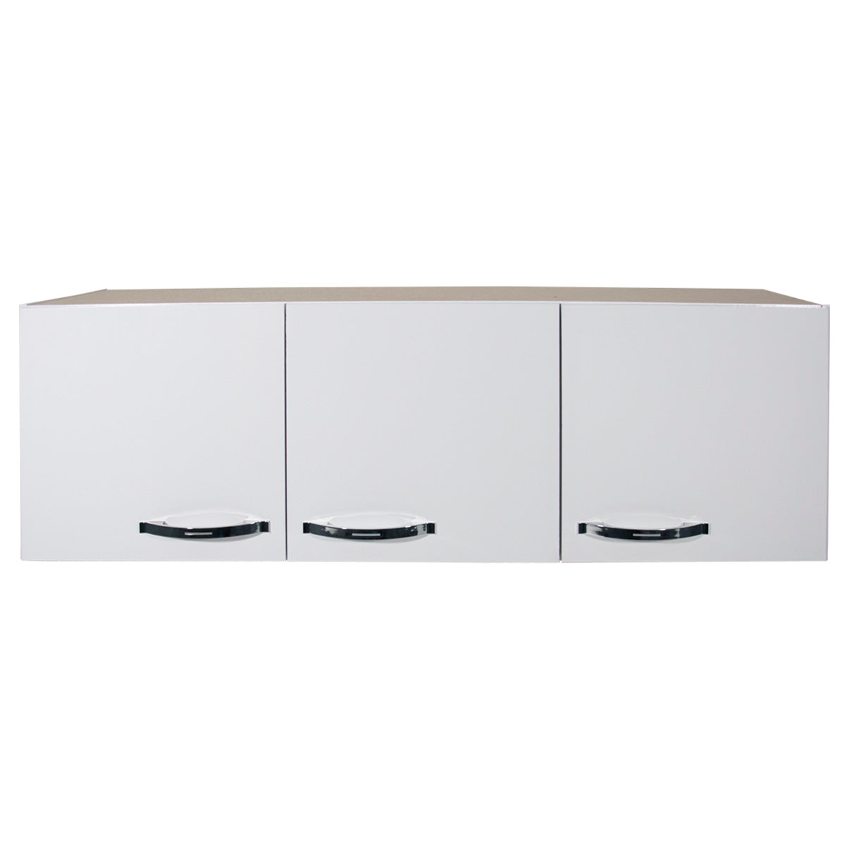 Armário Aéreo de Cozinha Light 1,20m — Estrutura em MDP 12mm com Pintura UV, 3 Portas e Dobradiças Metálicas para Organizar Cozinha Compacta