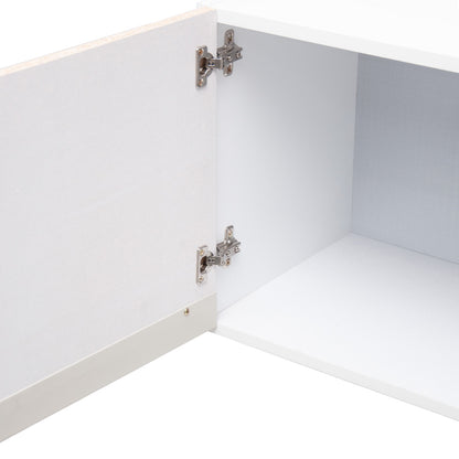 Armário Aéreo de cozinha Splendore 120cm — Estrutura em MDP com Pintura UV, Puxadores ABS e Dobradiças Metálicas para Organizar Cozinha, Sala ou Lavanderia