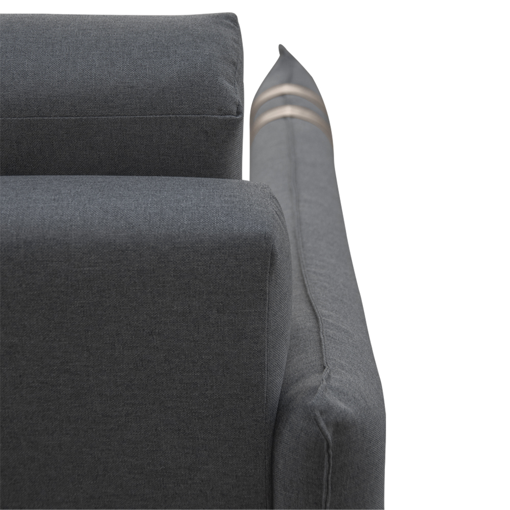 Poltrona Bogotá Linho 1 Lugar – Estrutura em Eucalipto