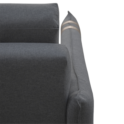 Poltrona Bogotá Linho 1 Lugar – Estrutura em Eucalipto