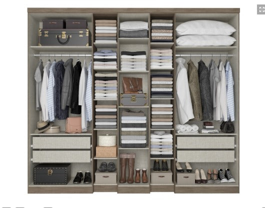 Guarda-Roupa Selecto com 7 Portas e 4 Gavetas