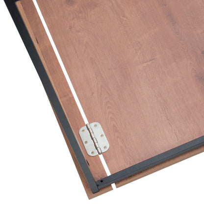 Escrivaninha Dobrável Compacta Steel Quadra em MDP 86,6cm