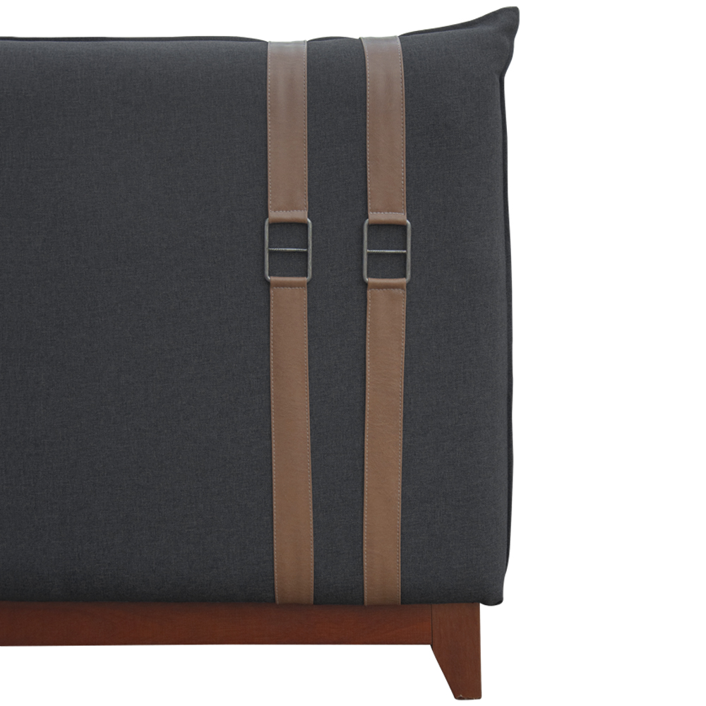 Poltrona Bogotá Linho 1 Lugar – Estrutura em Eucalipto