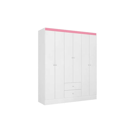 Guarda-Roupa Astro THB com 6 Portas e 2 Gavetas