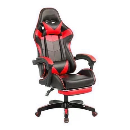 Cadeira Gamer Ergonômica com Apoio para os Pés e Encosto Alto